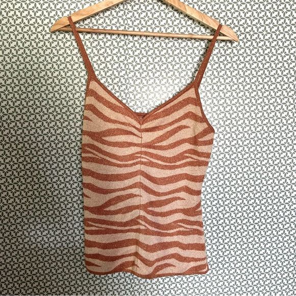 Anthropologie Tiger Print Tank - Picture 3 of 8